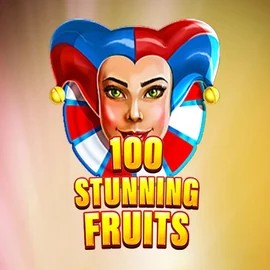 Slots logo of 100 Stunning Fruits from SYNOT Games at Stake Casino