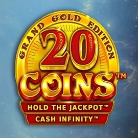 20 Coins Grand Gold Edition by Wazdan, showcased at casinoostake.com – game logo