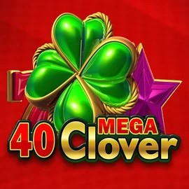 40 Mega Clover by Amusnet Interactive, showcased at casinoostake.com – game logo