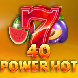 40 Power Hot slot logo by Amusnet Interactive at Stake Casino