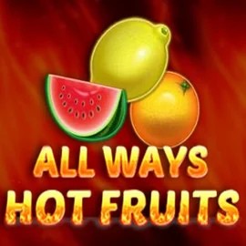 All Ways Hot Fruits slot logo by Amatic Industries at Stake Casino