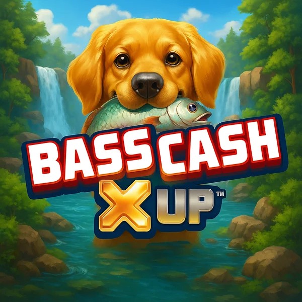 Bass Cash X UP slot icon by Alchemy Gaming, available at Stake Casino