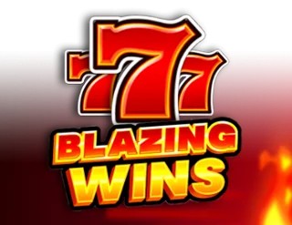 Blazing Wins logo by Playson Stake Casino