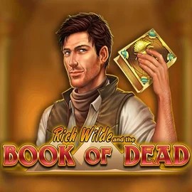 Book of Dead game by Play'n GO – logo hosted on Stake Casino