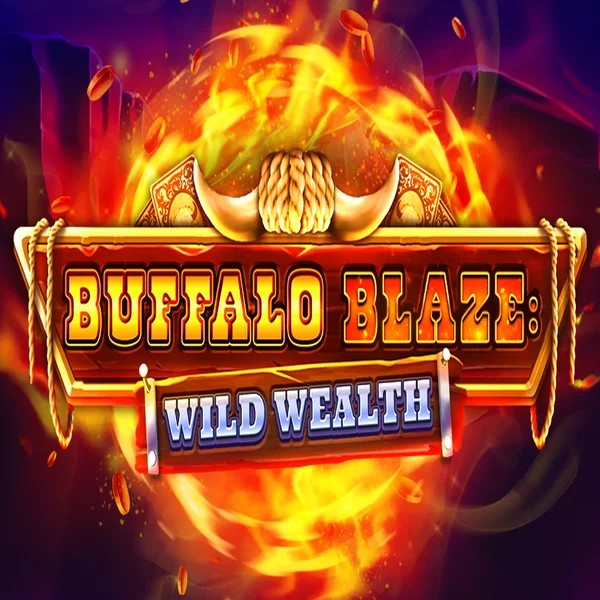 Buffalo Blaze Wild Wealth logo by OctoPlay at Stake Casino