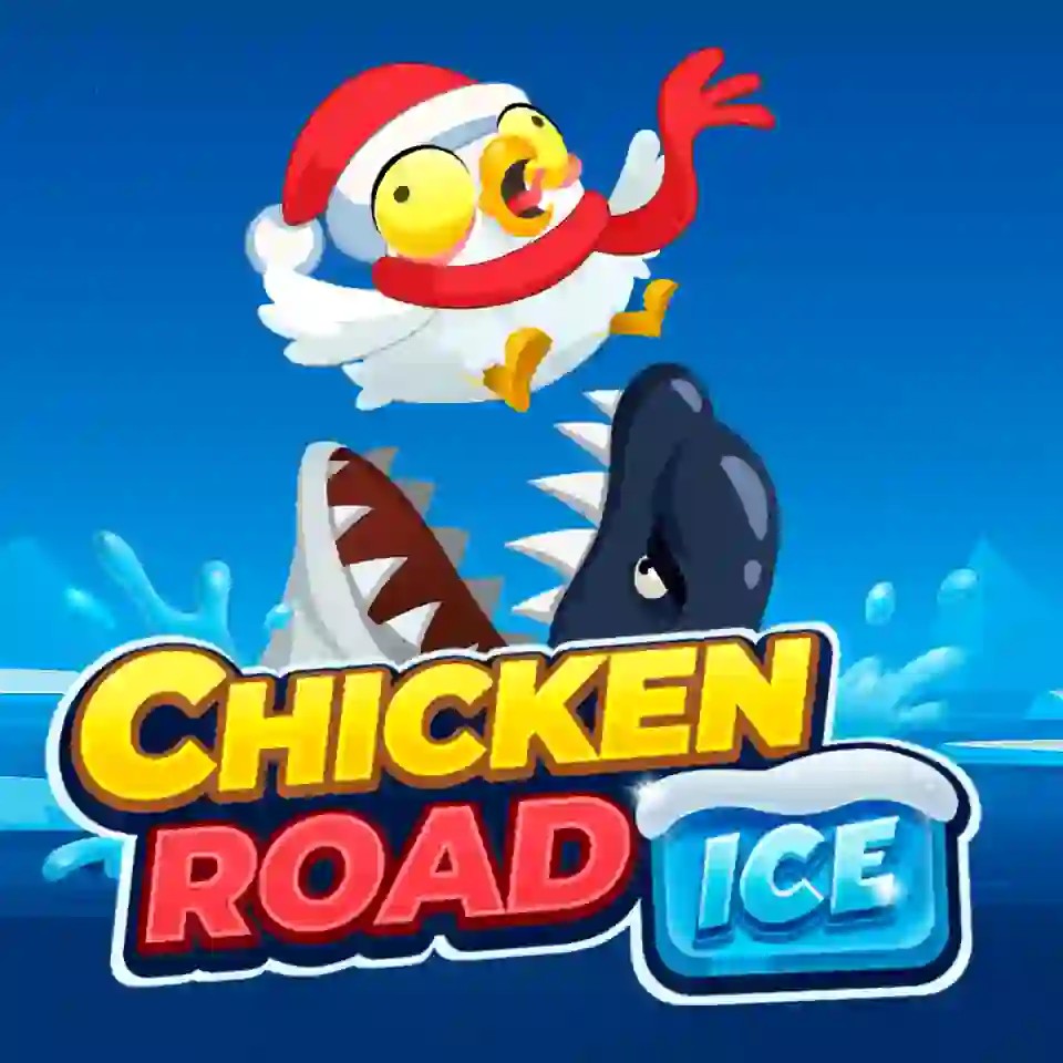 Chicken Road Ice slot visual from InOut available on casinoostake.com