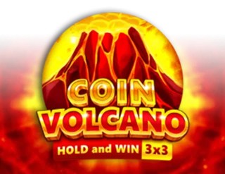 Coin Volcano game by 3 Oaks Gaming – logo hosted on Stake Casino