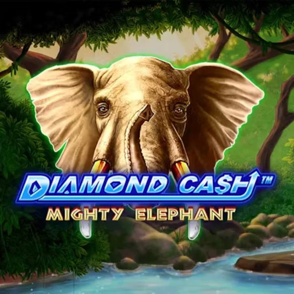 Diamond Cash Mighty Elephant online game logo by Greentube on casinoostake.com