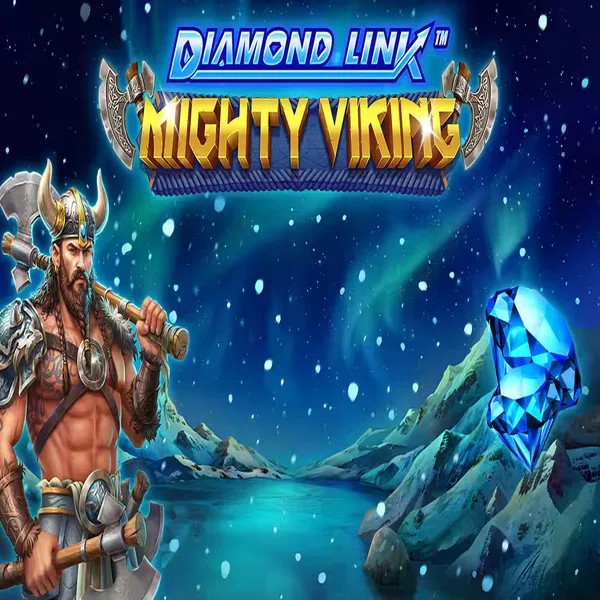 Diamond Link Mighty Viking game by Greentube – logo hosted on Stake Casino