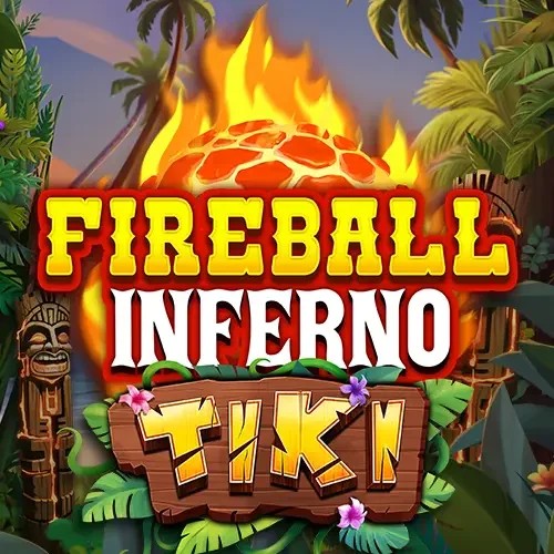 Fireball Inferno Tiki game by NetEnt – logo hosted on Stake Casino