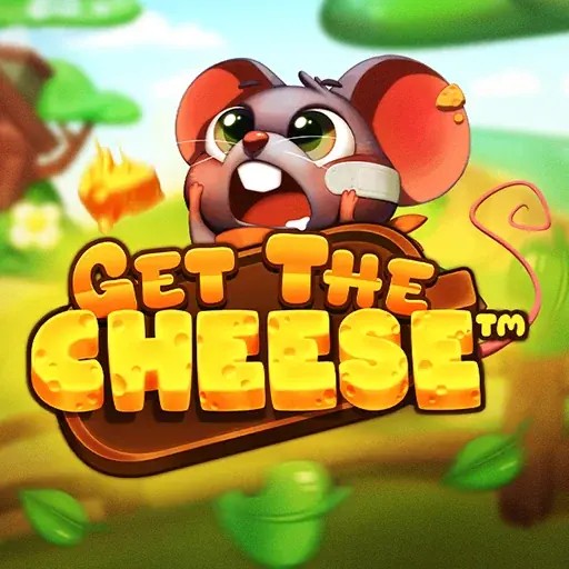 Get The Cheese logo – Slots by Hacksaw Gaming at Stake Casino