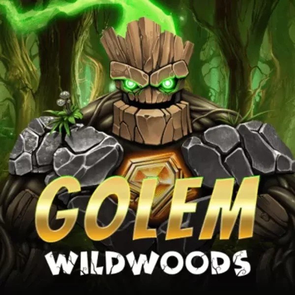 Golem Wildwoods logo by BF Games at Stake Casino