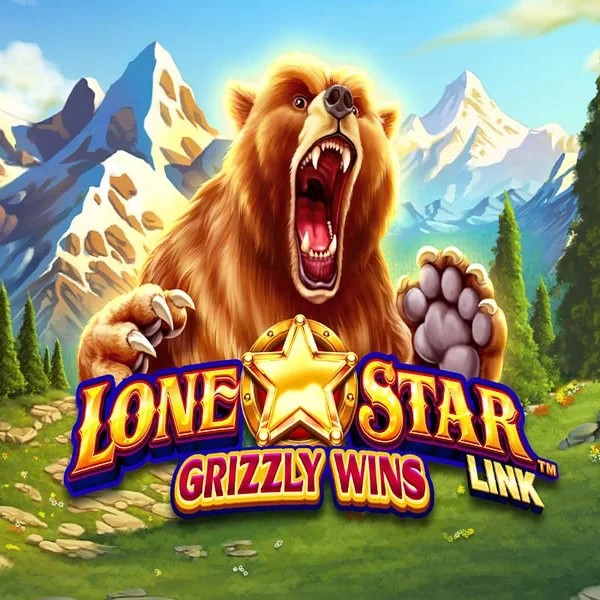 Official Slots logo: Lone Star Link Grizzly Wins by Greentube at Stake Casino
