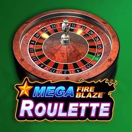 Mega Fire Blaze Roulette slot visual from Playtech available on casinoostake.com