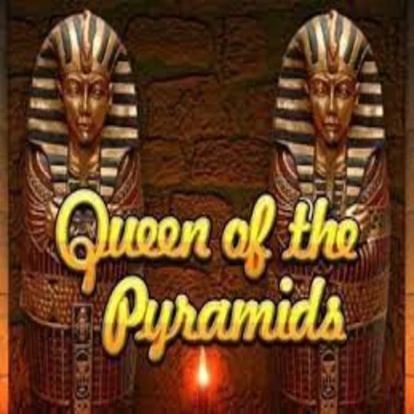 Queen of the Pyramids logo by Playtech Stake Casino
