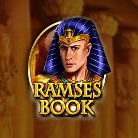 Ramses Book Deluxe logo by Gamomat at Stake Casino