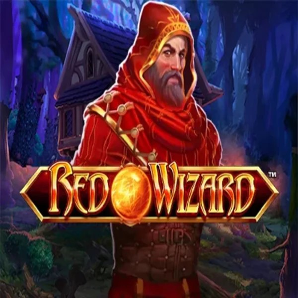 Red Wizard online game logo by Rarestone Gaming on casinoostake.com
