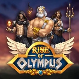 Rise of Olympus by Play'n GO, showcased at casinoostake.com – game logo
