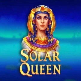Solar Queen logo by Playson at Stake Casino