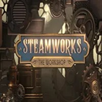 Slots logo of Steamworks The Workshop from Peter & Sons at Stake Casino