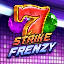 Strike Frenzy online game logo by Pragmatic Play on casinoostake.com