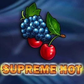 Supreme Hot online game logo by Amusnet Interactive on casinoostake.com