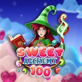 Sweet Alchemy 100 by Play'n GO, showcased at casinoostake.com – game logo