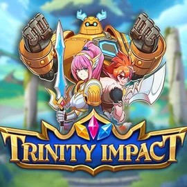 Trinity Impact logo – Slots by Play'n GO at Stake Casino