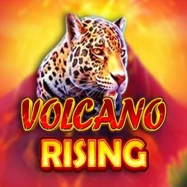 Volcano Rising logo by RubyPlay at Stake Casino