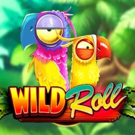 Wild Roll logo – Slots by Playtech at Stake Casino