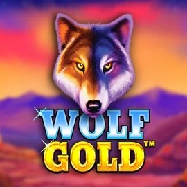 Wolf Gold game by Pragmatic Play – logo hosted on Stake Casino